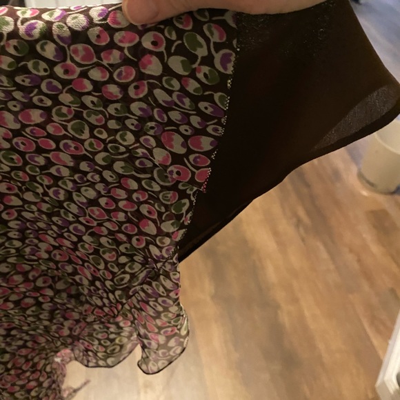 BCBG 100% Silk Dress, size 12 - NWOT - Picture 5 of 6